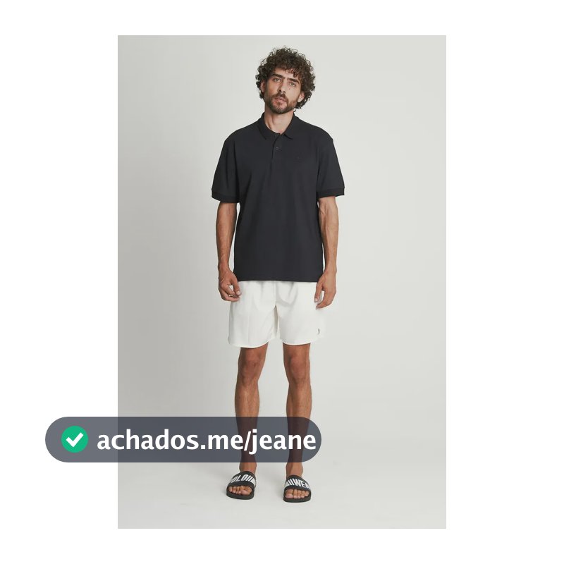 Short Vôlei Masculino Polo Wear Branco M
