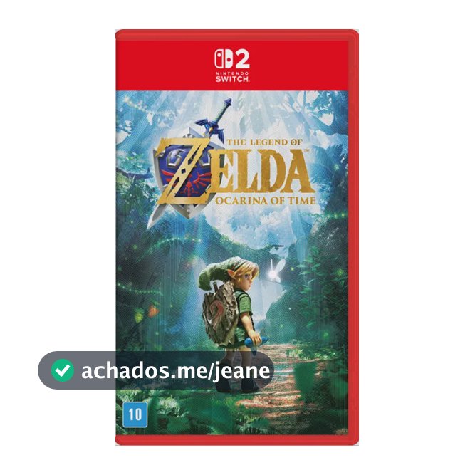 A Lenda De Zelda: Ocarina Of Time Nintendo Switch 2