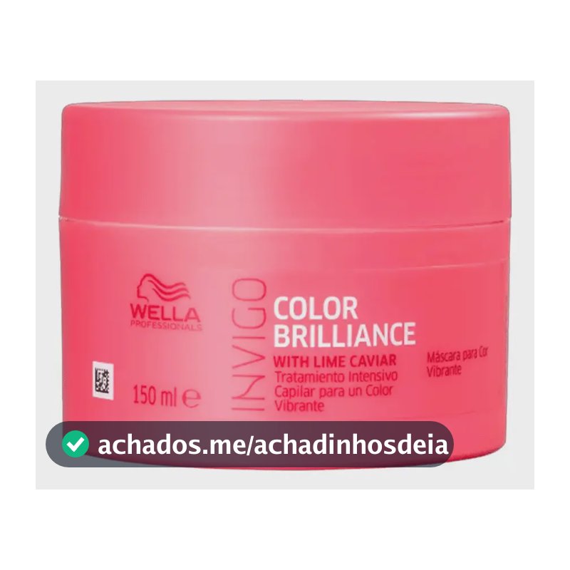 Máscara Color Brilliance Invigo 150ml Wella Professionals