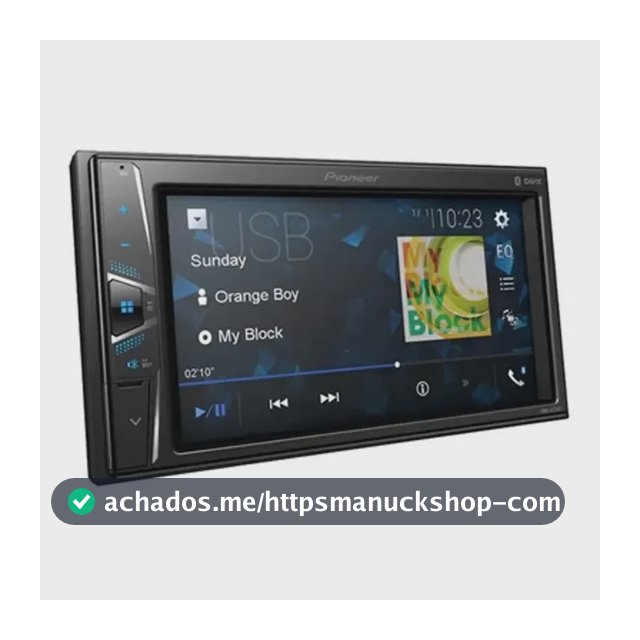 Pioneer Dmh-g225bt Multimídia Mp5 6.2 Pol Bluetooth