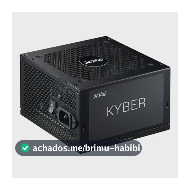 Fonte XPG Kyber 850W 80 Plus Gold com Cabo KYBER850G-BKCBR Preto