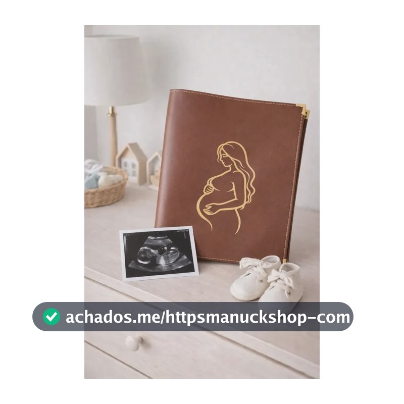 Pasta Pré-natal Gestante Porta Documentos Exames Com Desenho