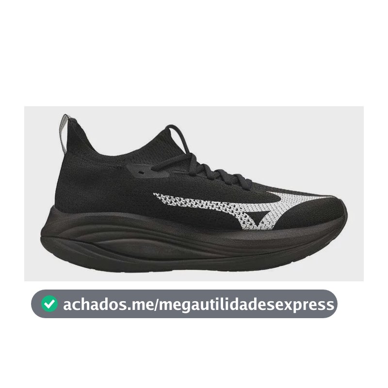 Tênis Mizuno Neo Vista 3 Unissex Preto/branco 38 Br