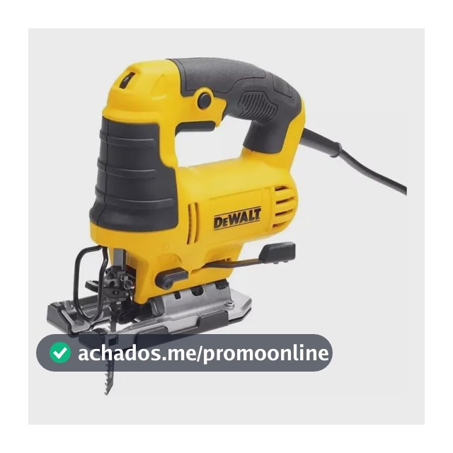 Serra Tico Tico Dewalt Modelo DWE300 Serra para Corte em Madeira e Metal 220v