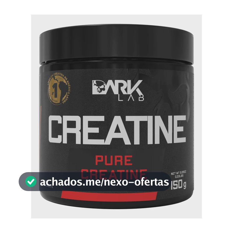 Creatina Dark Lab Premium Pure em pó Sem sabor x 150g