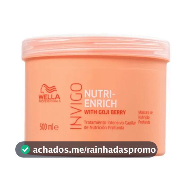 Máscara Invigo Nutri Enrich 500ml Wella Professionals