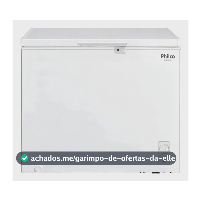 Freezer Horizontal Philco 199l Pfh205b Branco