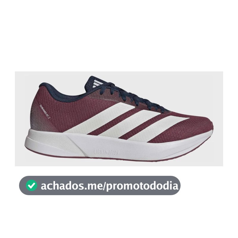 Tênis Masculino Duramo Rc 2 adidas Bordô Liso 40 Br