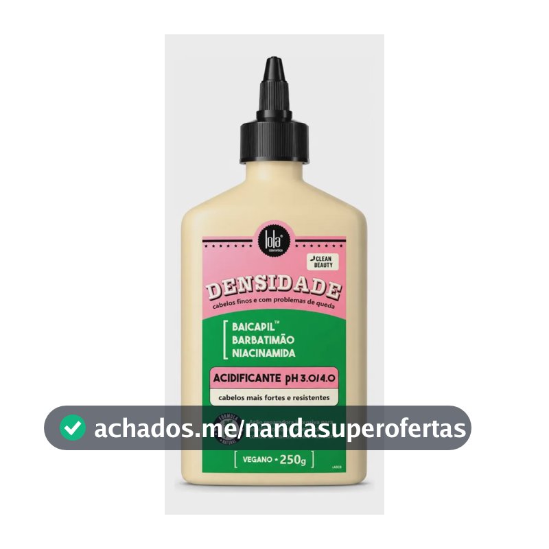 Densidade Acidificante Capilar 250g - Lola From Rio