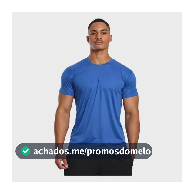 Camiseta Masculina Dry Fit Proteção Solar Uv Lisa