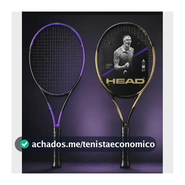 Raquete Head Gravity Tour Zverev 2026 L3  - 305g Dourada Preto L3