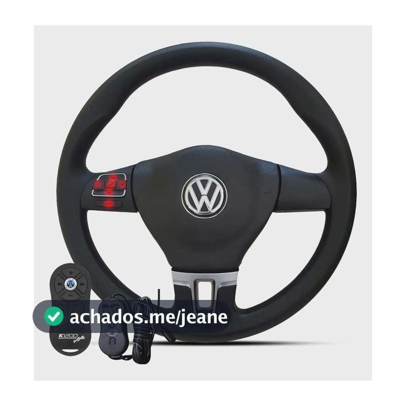 Volante Vw Gol G1 G2 G3 G4 G5 G6 Multifuncional Sem Airbag