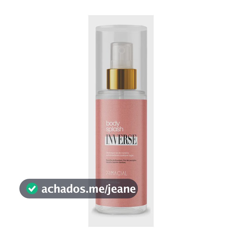 BODY SPLASH FEMININO INVERSE 200ML - PRIMACIAL PERFUME FLORAL