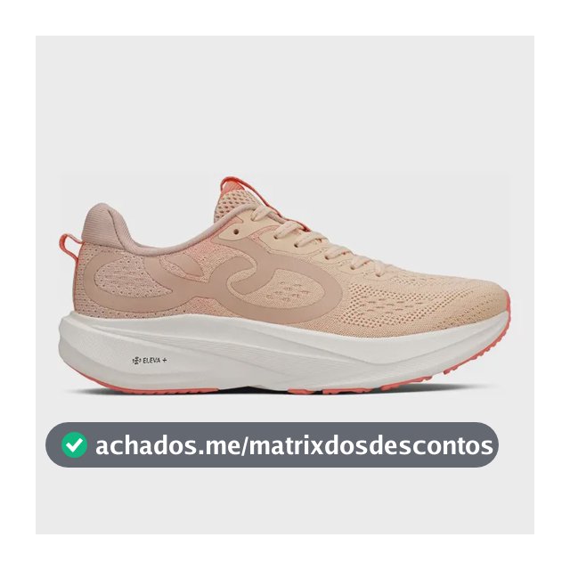 Tênis Masculino De Corrida Respirável Challenger 6 Olympikus Salmão 34 Br