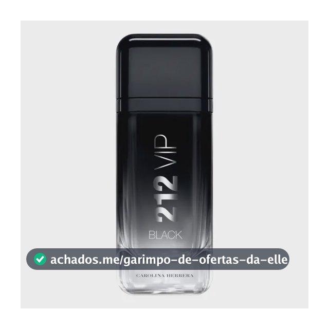 Perfume Carolina Herrera 212 VIP Black Eau de Parfum 100 ml masculino