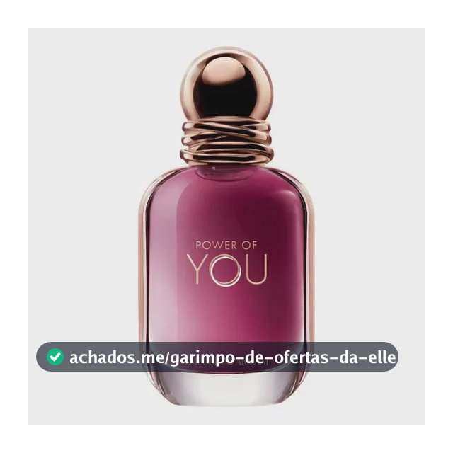 Giorgio Armani Perfume Power Of You Emporio Feminino 30ml