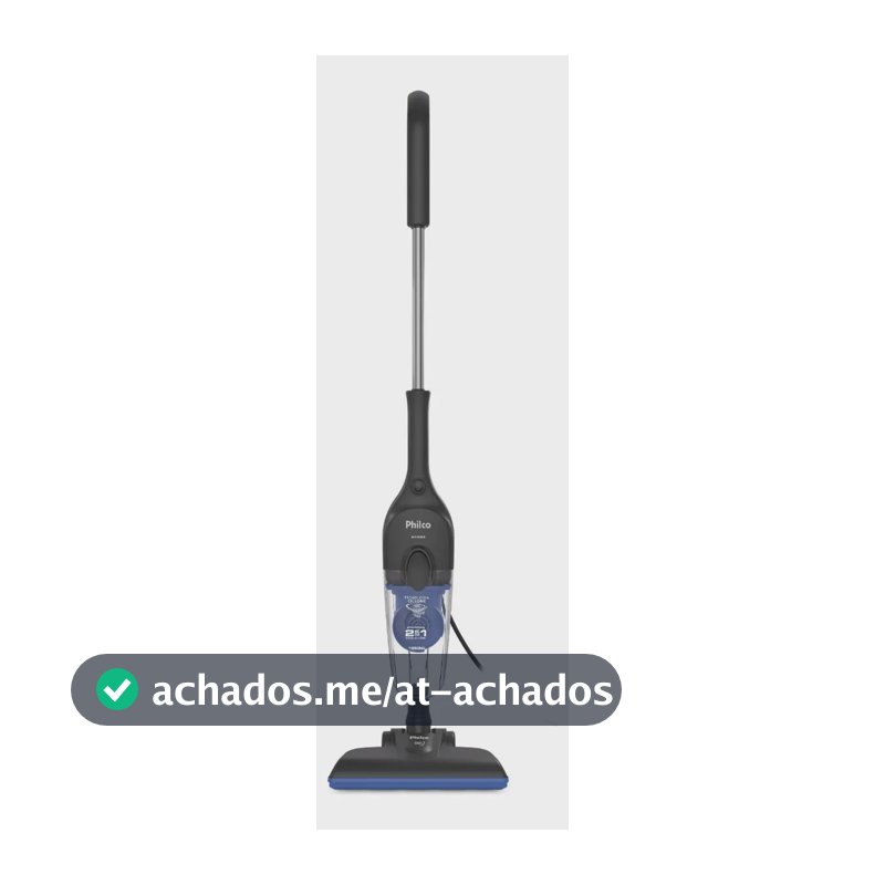 Aspirador De Po Philco Pas38 1550w - Cinza Com Azul