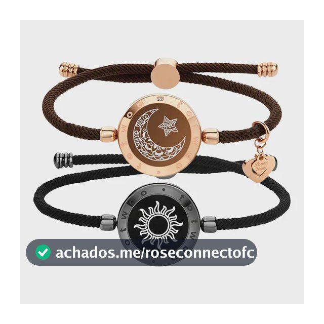 - Pulseira Inteligente Para Casal Com Vibração, Arte . Black; Brown; Rose Gold; Gunmetal