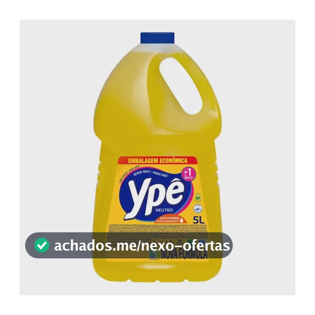 Detergente Ypê Neutro 5 Litros