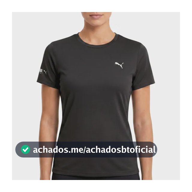 Camiseta Térmica Feminina Uv50+ Puma Manga Curta Original
