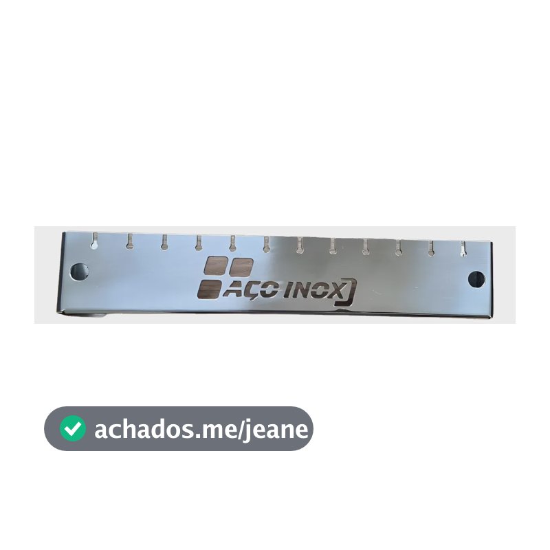 Suporte De Isca Aço Inox 304 - Acessórios De Pesca Cinza