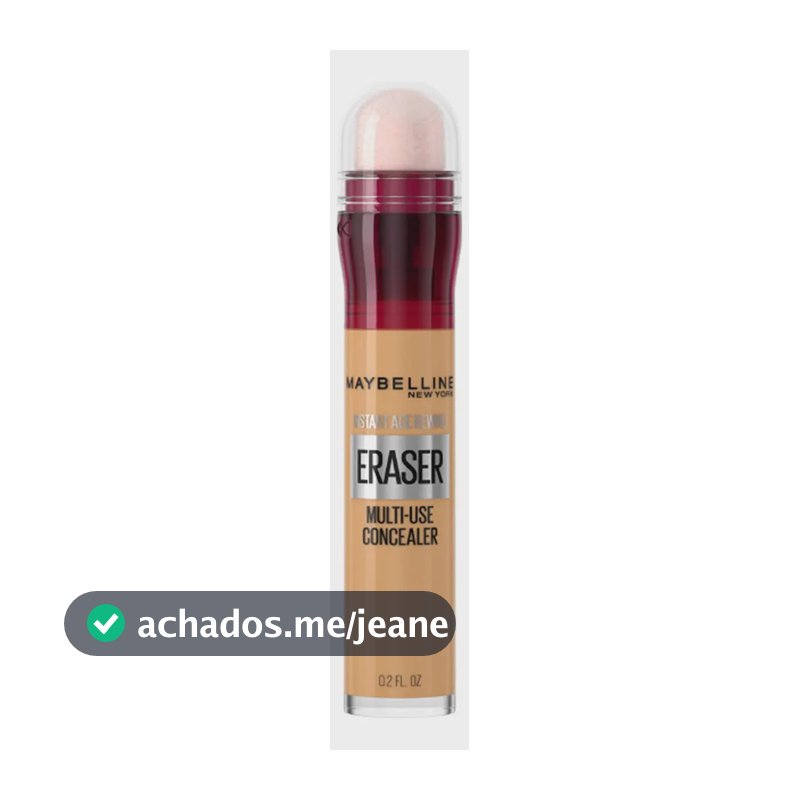 Corretivo Líquido Multiuso Corrige, Contorna e Ilumina, Alta Cobertura e Fórmula Vegana Cor 144 Caramel, Instant Age Rewind Eraser Maybelline NY 6ml