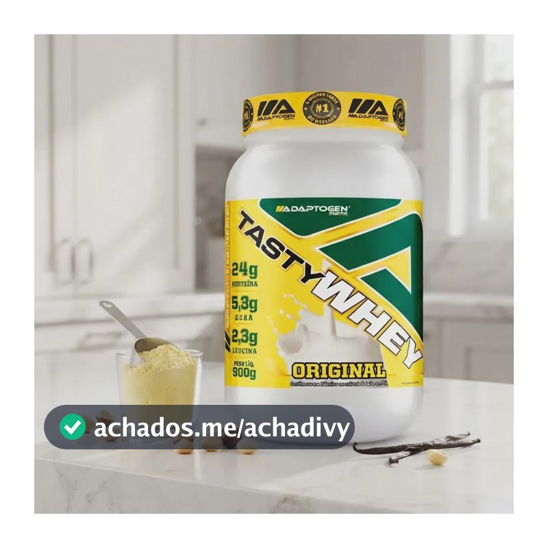 Whey protein Adaptogen Science Tasty Gourmet 3w em pó Sem sabor x 900g