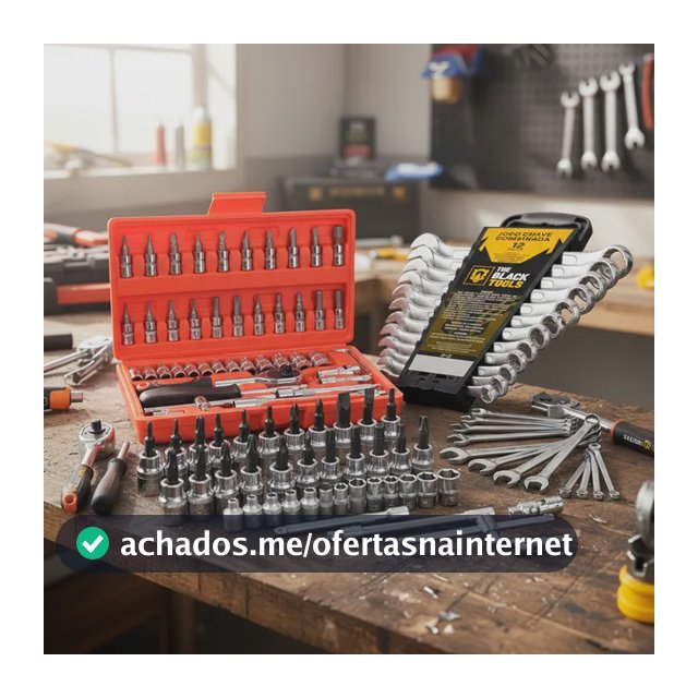 Kit Jogo De Ferramentas Completo C/ Soquetes Chaves Aço Crv Cinza