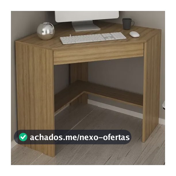 Escrivaninha/mesa Escritório De Canto Multimóveis Vcr25064