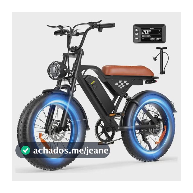Bicicleta Elétrica Xroymexroy EB5 para Adultos com Motor de 750W e Bateria de 10.4Ah