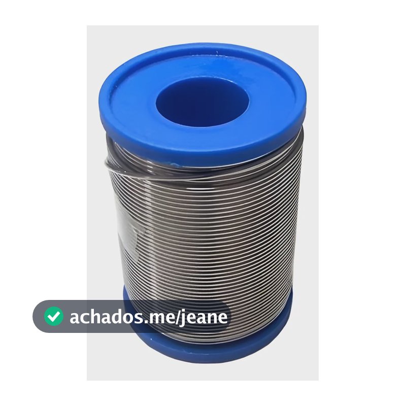 Fio de Solda Estanho 1.0mm Cobix 250g 60x40 Eletrônica Precisão
