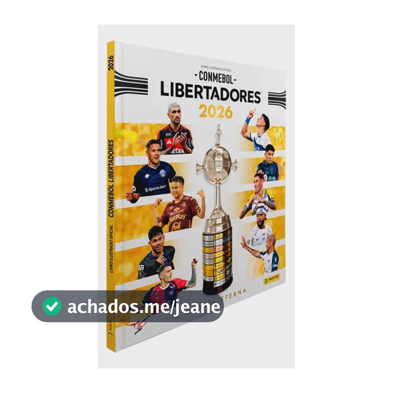 Libertadores 2026 - Álbum Capa Dura - Novo - Editora Panini - Isbn 9786555166767