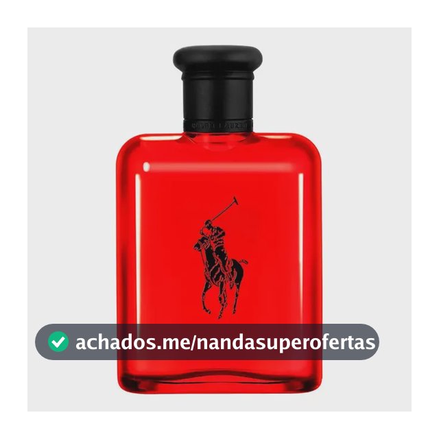 Perfume Masculino Eau de Toilette Ralph Lauren Polo Red 125 ml