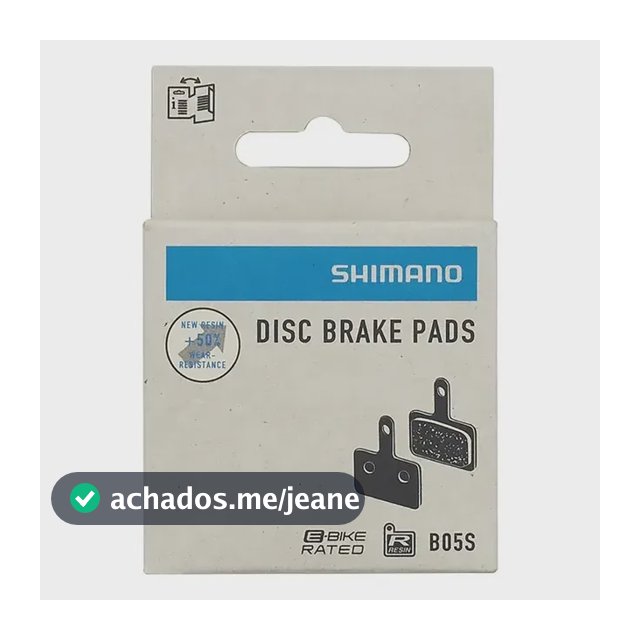 Pastilha Shimano B05s Resina 3 Tipos De Pinos Com Trava