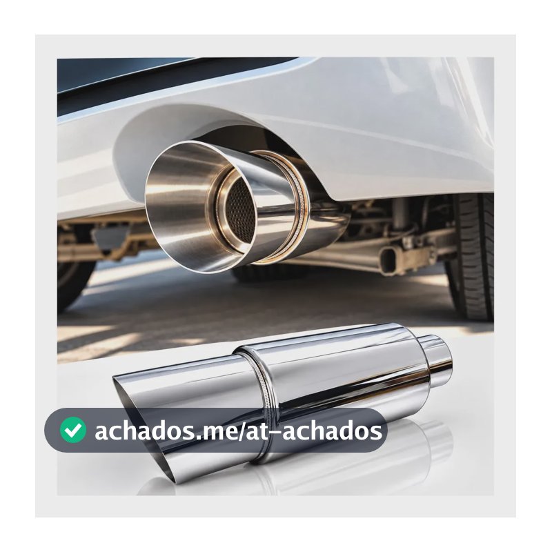 Abafador Esportivo De 3,5 Polegadas Hks Inox Escapamento 2.0 Pol