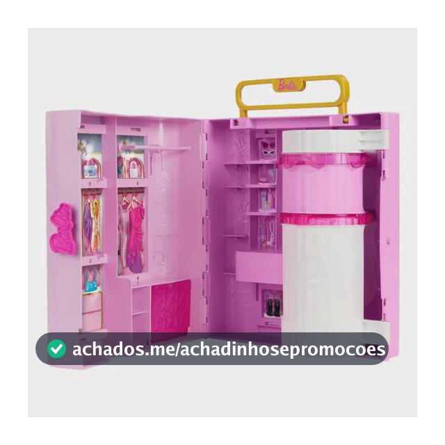Barbie Conjunto De Brinquedo Closet Deluxe Style Multicolorido