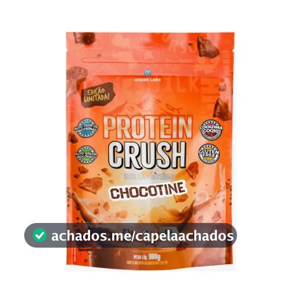 Proteína Under Labz Whey concentrado Crush em pó sabor Chocottine x 900g