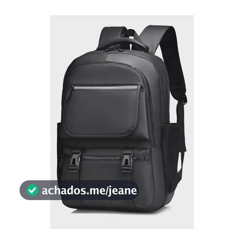 Mochila Masculina Mochila Escolar Mochila Viagem Mochila Para Laptop mochila masculina reforcada 46 x 33 x 15cm Cor Preto VAVICHICA