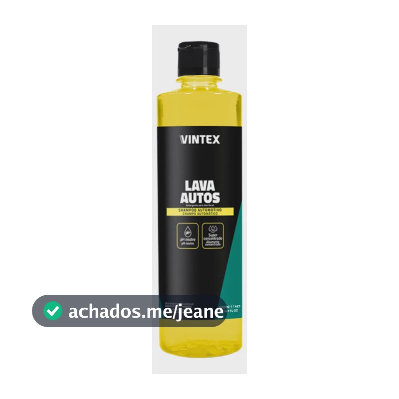 Lava Auto Shampoo Automotivo Vintex 500ml Vonixx Super Conce