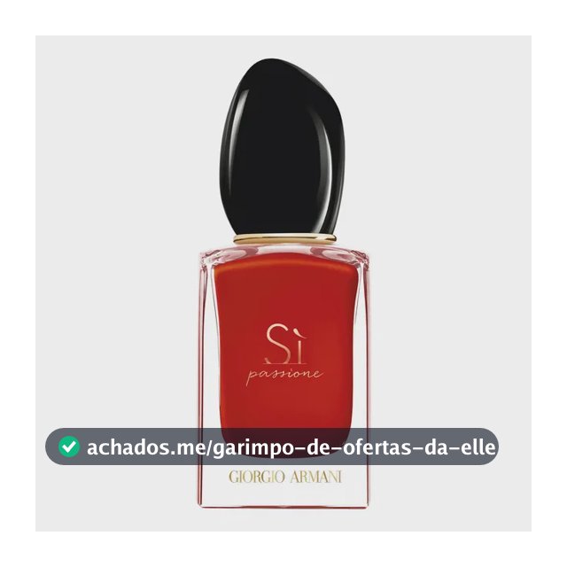 Armani Beauty Perfume Feminino Sì Passione Eau de Parfum 30ml