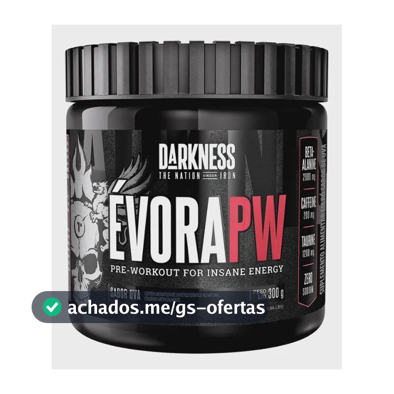 Pré Treino Évora Pw Darkness Uva 300g Integralmédica