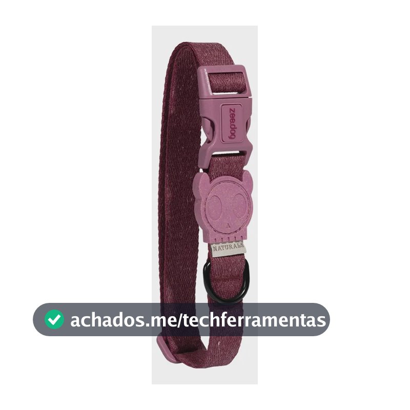 Zeedog Coleira Para Cães Naturals Hibiscus-todos Os Tamanhos Hibiscus P