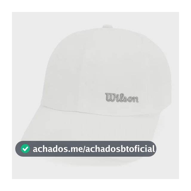 Boné Wilson Blade 3 Branco Branco Único