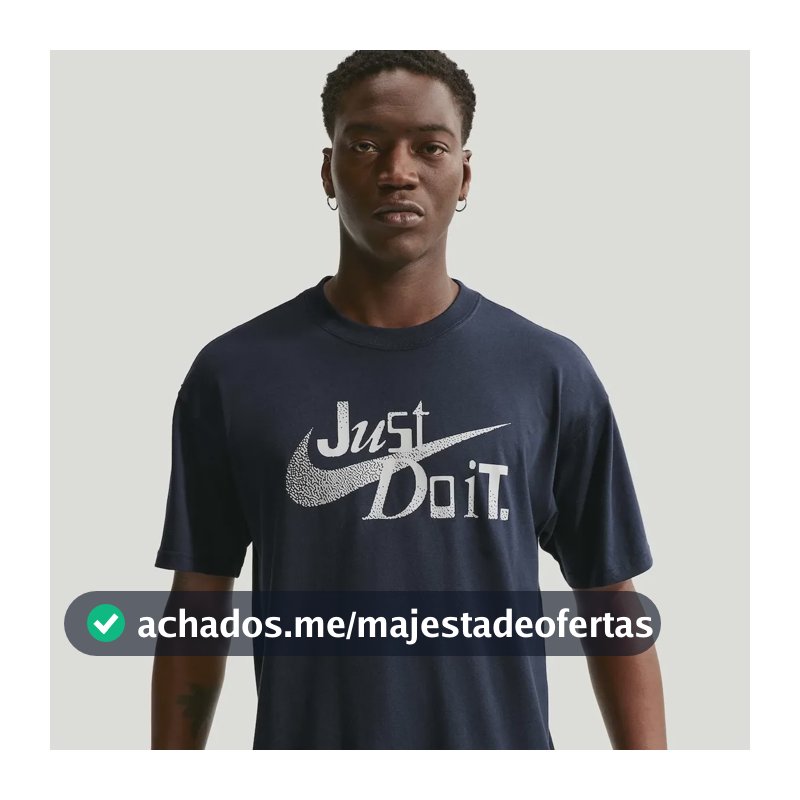 Camiseta Nike Sportswear Jdi Unissex Azul M