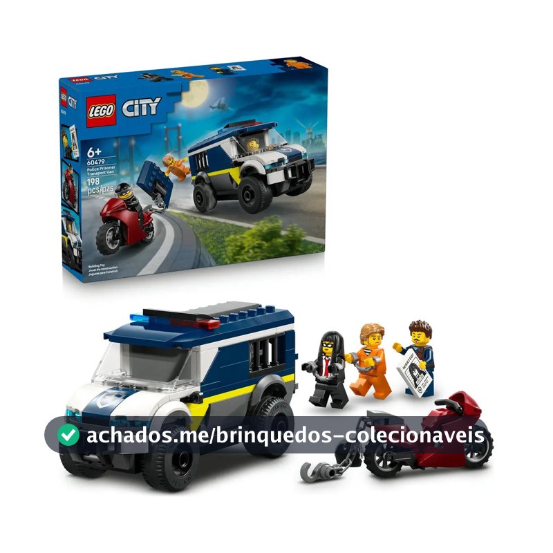 LEGO City Van de Transporte de Prisioneiros da Polícia, 60479