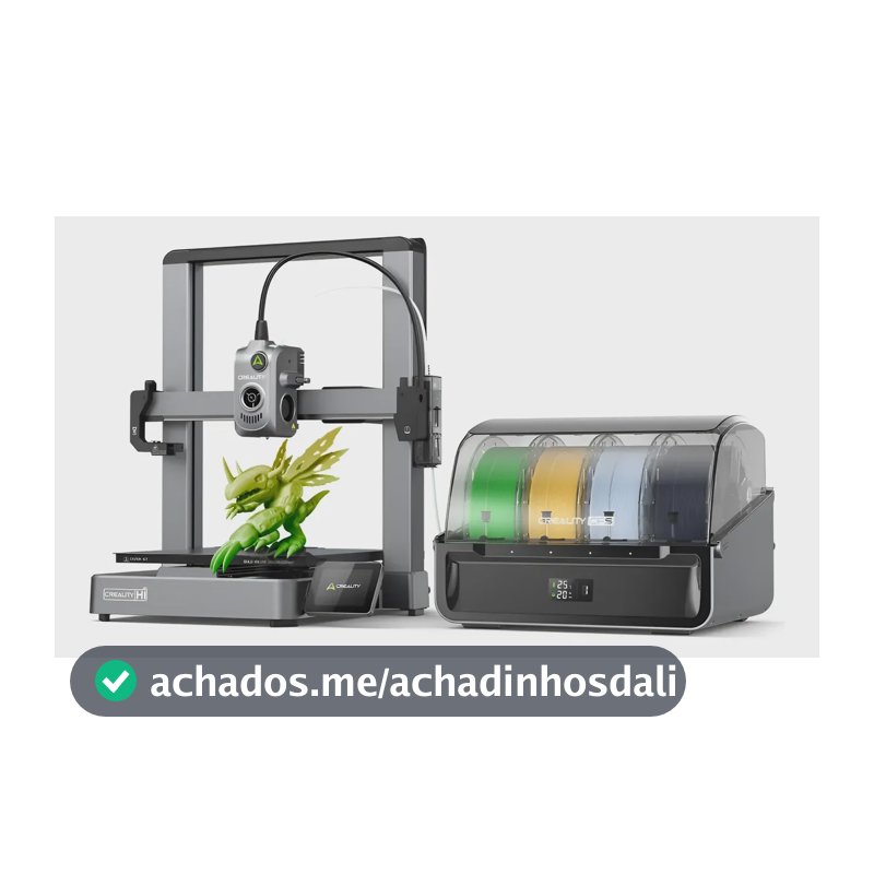 Creality Impressora 3d Hi Combo Com Sistema Multicolor 127/220v Cinza