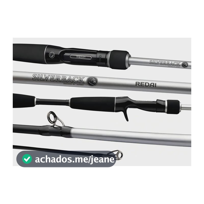Vara Para Carretilha Silverback 6'0 1,80mts 12-20lbs Sbs2060 1 Parte - Redai
