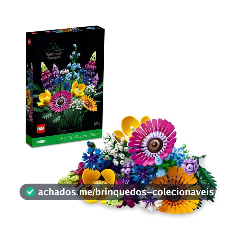 Lego Buquê Flores Silvestres (939 Peças)