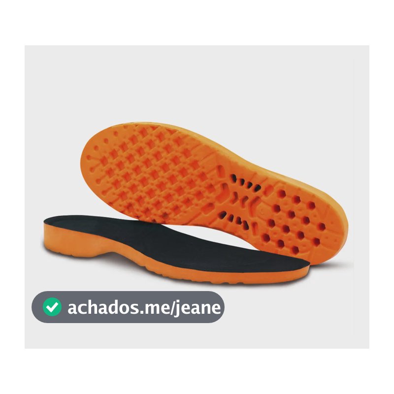Palmilha Ortopédica em Gel para Fascite Plantar e Caminhada