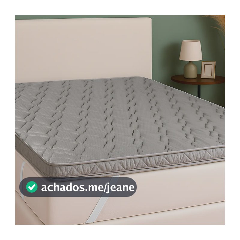 Pillow Top Queen Espuma D45 Firme 158x198x5cm - Bf Colchões